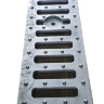 Алюминиевая дренажная решетка DN100 для лотков кл.С250