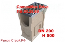 Пескоуловитель CompoMax Drive ПУ-20.26.60–П с РВ полимербетонный