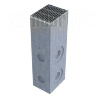 Дождеприёмный колодец секционный BetoMax ДК-50.64.65-Б-В бетонный с решёткой щелевой чугунной ВЧ ( комплект)